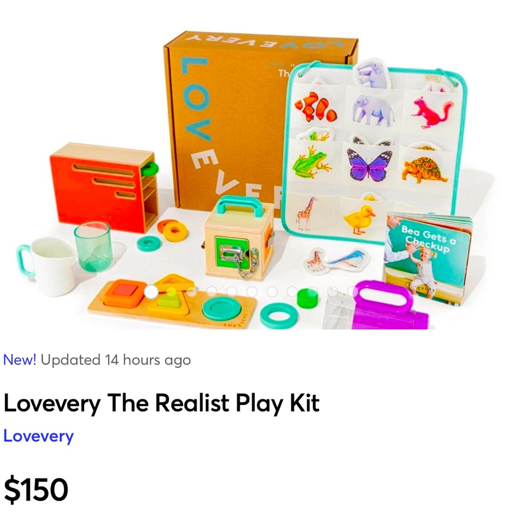 Lovevery The Realist Play Kit - 19, 20, 21 Months.